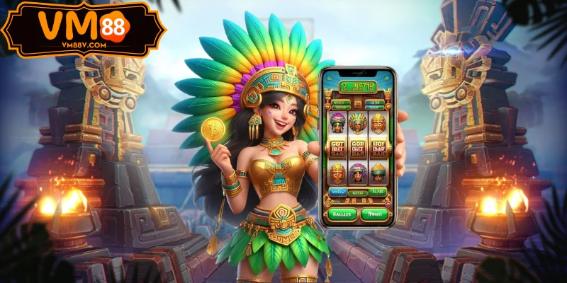 Biểu tượng vàng nổ hũ Aztec